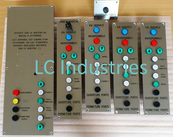 Boîte à boutons 'industrielles' - LC Industries
